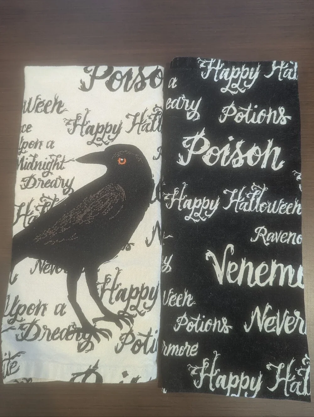 Nevermore Dish Towel Set